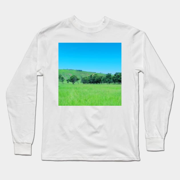 South African village countryside Long Sleeve T-Shirt by House of bie